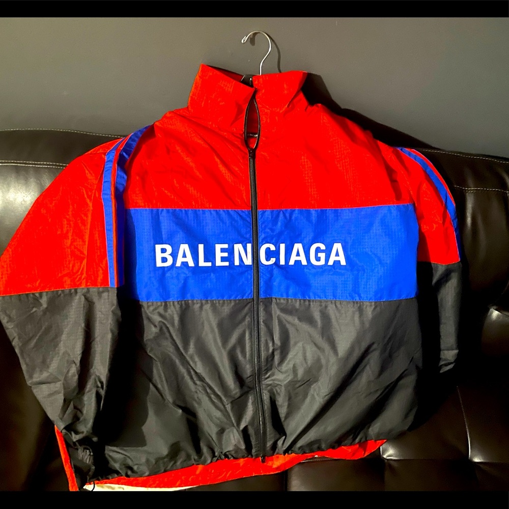 Never before worn balenciaga rain jacket